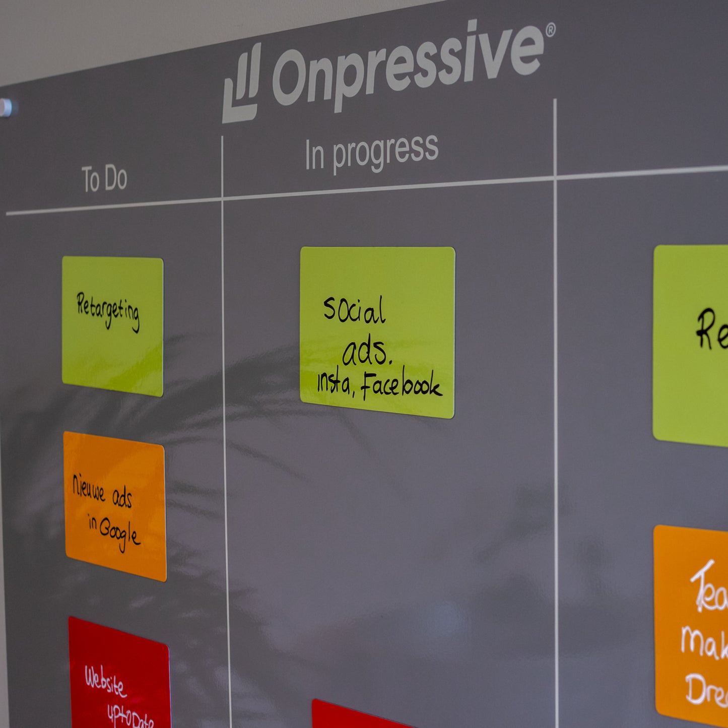 Wiederbeschreibbare große rechteckige Magnete 15x10 cm (20 Stück)