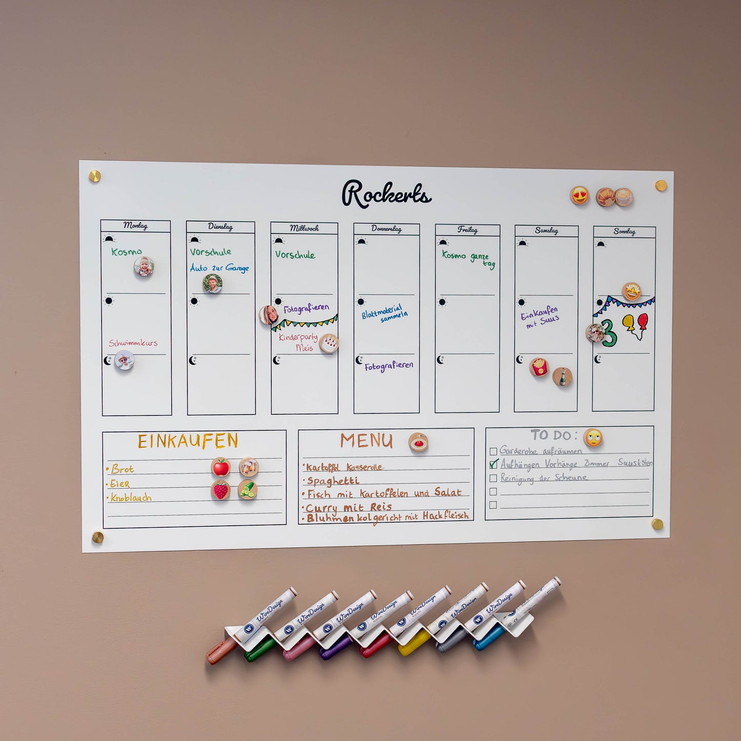 Holzmagnete mit eigenem Foto